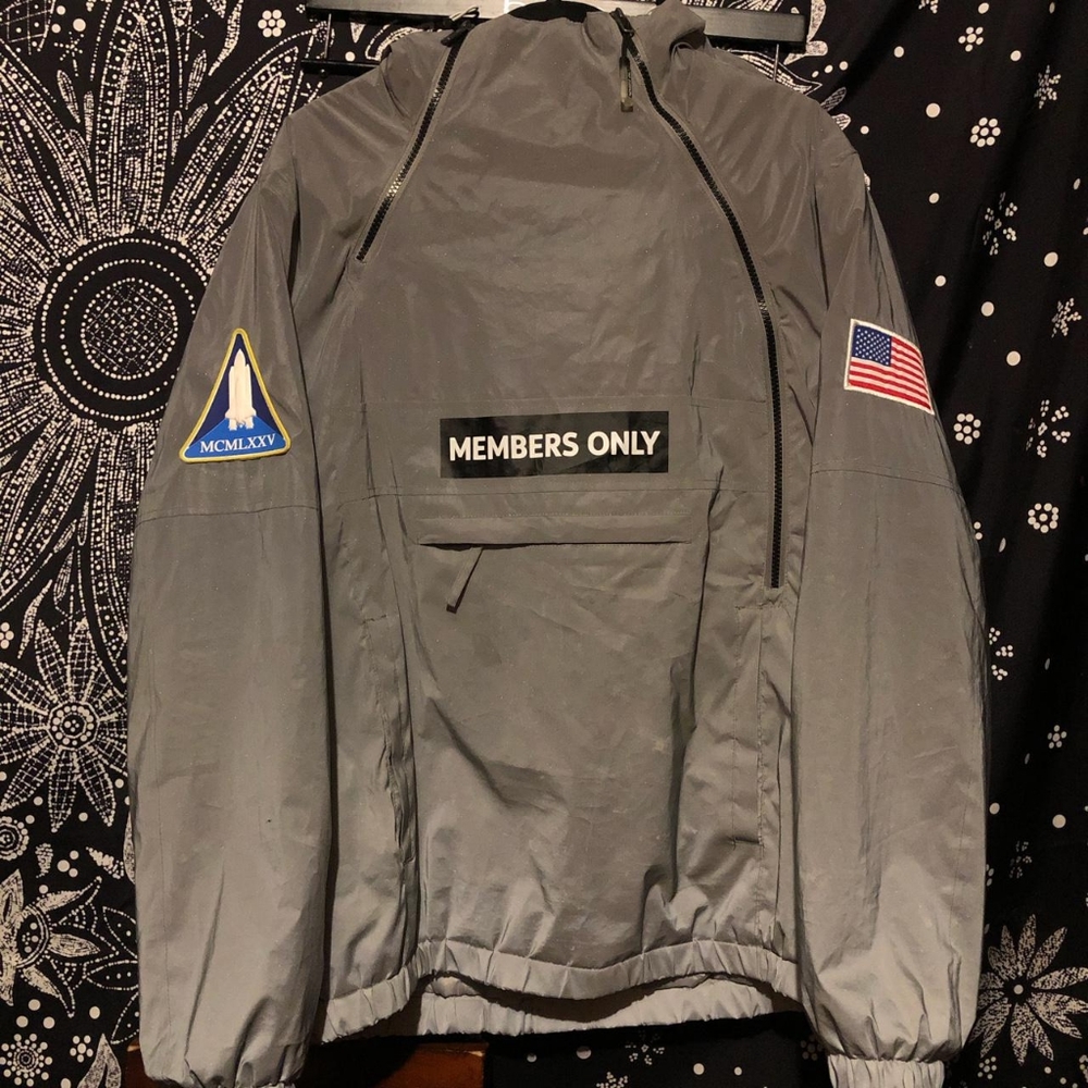 Members Only 3M windbreaker size L